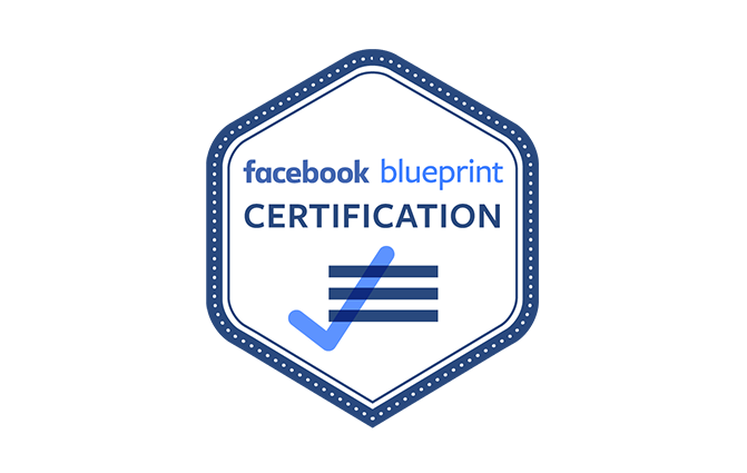 facebook blueprint certification web design agency digital marketing commerce